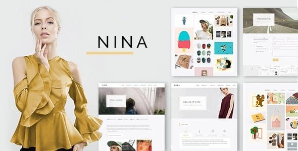 Nina A Minimal and Creative Portfolio WordPress Theme 1.0.2 GPL Theme 1 Nina A Minimal and Creative Portfolio WordPress Theme 1.0.2 GPL Theme