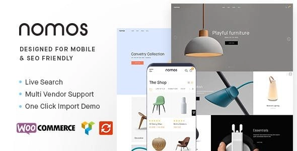 Nomos Modern AJAX Shop Designed For Mobile 2.4.4 GPL Theme