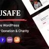 Nusafe Responsive WordPress Theme for Donation Charity 1.15破解版主题