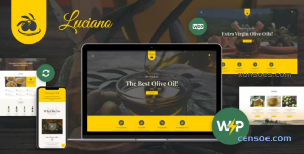 OliveOil Oil Farm Vinegars Theme 1.5.7 GPL Theme