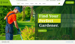 OnLand Gardening WordPress Theme 1.0.8 GPL Theme