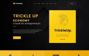 One Page E-book Landing WordPress Theme 1.0.0 GPL Theme