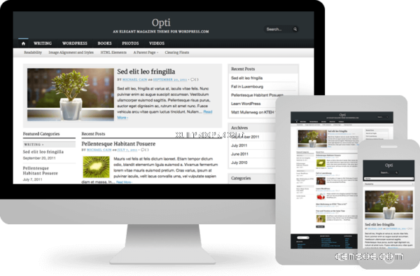 Opti Theme 1.7.4 GPL Theme