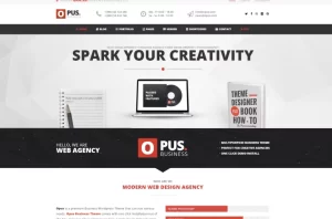 Opus Multipurpose Business WordPress Theme 1.7 GPL Theme