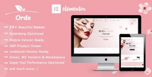 Ordo | Natural Cosmetic WooCommerce WordPress Theme 2.1.0 GPL Theme