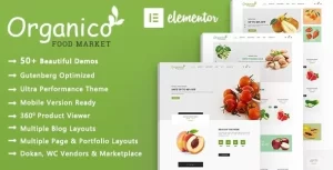 Organico | Organic Food WooCommerce WordPress Theme 2.1.2 GPL Theme