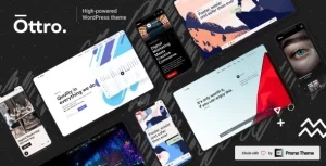 Ottro Portfolio MultiPurpose WordPress 1.0.7 GPL Theme