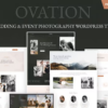 Ovation – Wedding Event Photography WordPress ThEME 1.0.0破解版主题