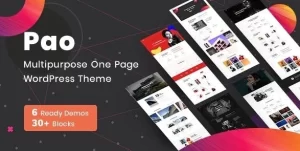 PAO Agency 1.0.2 GPL Theme