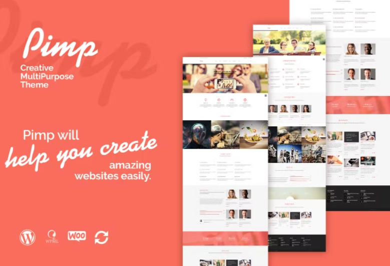 PIMP Creative MultiPurpose Theme 1.7 GPL Theme 1 PIMP Creative MultiPurpose Theme 1.7 GPL Theme