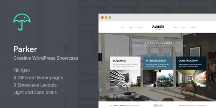 Parker Creative WordPress Showcase 1.5.1 GPL Theme 1 Parker Creative WordPress Showcase 1.5.1 GPL Theme