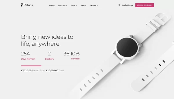 Patrios 1.2.1 GPL Theme