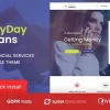 Payday Loans Banking Loan Business and Finance WordPress Theme 1.1.4破解版主题