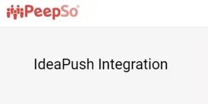 PeepSo IdeaPush Integration 6.4.5.0 GPL Plugins