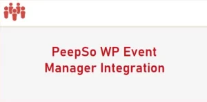 PeepSo WP Event Manager Integration 6.4.5.0 GPL Plugins