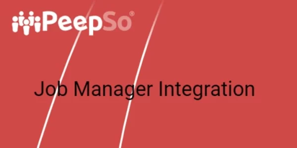 PeepSo WP Job Manager Integration 6.4.5.0 GPL Plugins
