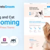 PetsGroom Dog Cat Grooming WordPress Theme 1.0.0破解版主题