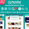Petslist – Pet listing WordPress Theme 1.2.0破解版主题