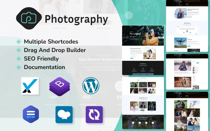 Photography Portfolio WordPress Theme 1.0.0 GPL Theme 1 Photography Portfolio WordPress Theme 1.0.0 GPL Theme