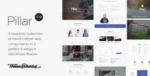 Pillar Multipurpose Multi-Concept Responsive WordPress Theme 1.1.14 GPL Theme