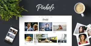 Pinhole – Photography Portfolio Gallery Theme for WordPress 1.8.2 GPL Theme