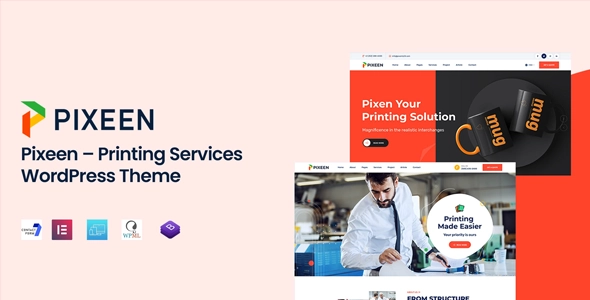 Pixeen Printing Services Company WordPress Theme + RTL 1.0.9 GPL Theme 1 Pixeen Printing Services Company WordPress Theme + RTL 1.0.9 GPL Theme