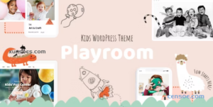 Playroom Kids Kindergarten Theme 1.3 GPL Theme