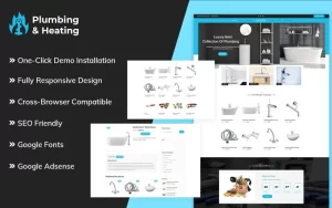 Plumbing And Heating Suppliers WordPress Theme 1.0.0 GPL Theme