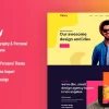 Popey Personal CV Responsive WordPress Theme 1.0.0破解版主题