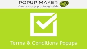 Popup Maker Terms Conditions Popups 1.1.2 GPL Plugins