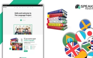 Powar-Speako Language Translation School Responsive WordPress Theme 1.0.0 GPL Theme