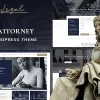 Powerlegal Law Lawyer Attorney WordPress Theme 1.1.1破解版主题