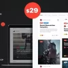 PressGrid Frontend Publish Reaction Multimedia Theme 1.2.3破解版主题
