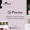 Presto Theme A Fully Responsive Feminine WordPress Themes and Templates 1.0.1破解版主题