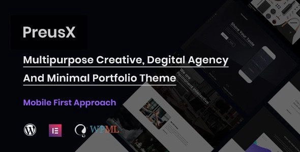 PreusX Digital Agency And Portfolio WordPress Theme 1.3.0 GPL Theme 1 PreusX Digital Agency And Portfolio WordPress Theme 1.3.0 GPL Theme