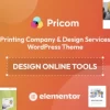 Pricom Printing Company Design Services WordPress theme 1.5.8破解版主题