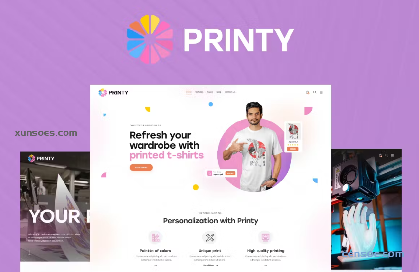 Printy – Custom Printing T-Shirt Design Theme 1.0.0 GPL Theme 1 Printy – Custom Printing T-Shirt Design Theme 1.0.0 GPL Theme