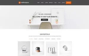Prodhanpara Personal portfolio WordPress Theme 1.0.0 GPL Theme