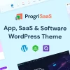 ProgriSaaS Creative Landing Page WordPress Theme 1.1.0破解版主题