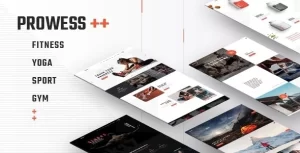 Prowess Fitness and Gym Theme 2.1.0 GPL Theme