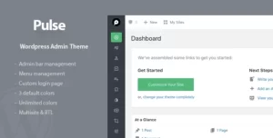 Pulse WordPress Admin Theme 1.1.2 GPL Theme