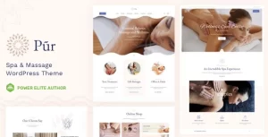 Pur Wellness Spa WordPress Theme 13.1 GPL Theme