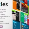 Puzzles WP Magazine Review with Store WordPress Theme RTL 4.2破解版主题