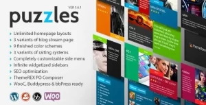 Puzzles | WP Magazine / Review with Store WordPress Theme + RTL 4.2 GPL Theme