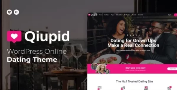 Qiupid WordPress Dating Theme 1.3 GPL Theme