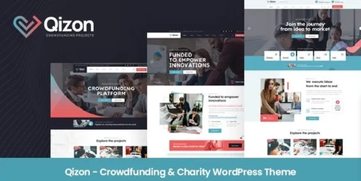 Qizon Crowdfunding Charity WordPress Theme 1.0.2 GPL Theme 1 Qizon Crowdfunding Charity WordPress Theme 1.0.2 GPL Theme
