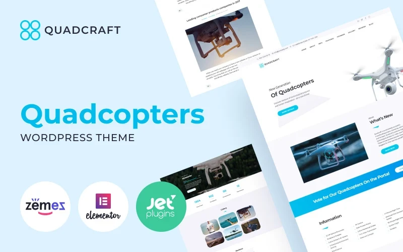 Quadcraft Drone Startup WordPress Theme 1.0.1 GPL Theme 1 Quadcraft Drone Startup WordPress Theme 1.0.1 GPL Theme
