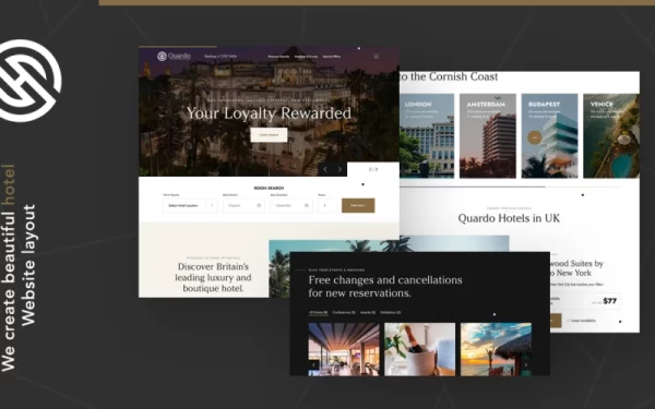 Quardo | Deluxe Premium Hotels WordPress Theme 1.1.0 GPL Theme