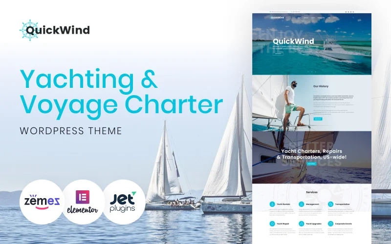 QuickWind WordPress Yacht Charter Theme WordPress Theme 1.0.1 GPL Theme 1 QuickWind WordPress Yacht Charter Theme WordPress Theme 1.0.1 GPL Theme