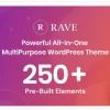 Rave MultiPurpose Business WordPress Theme 1.0.1破解版主题